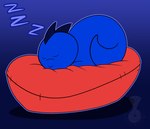 blue_background blue_body blue_scales blue_skin curled_up feral gradient_background loaf male pillow scales scutes simple_background sleeping smile solo sound_effects tail text vowelless vowelless_sound_effect zzz justathereptile mini-justa leezord lizard reptile scalie 2020 digital_media_(artwork) watermark