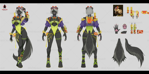 alternate_costume anthro black_bars black_body black_fur blue_eyes bottomwear breasts choker clothing colored_nails eyebrow_piercing eyewear facial_piercing female fluffy fluffy_tail fur goggles green_clothing green_ribbon green_swimwear hair jacket jewelry multicolored_body multicolored_fur nails navel necklace one-piece_swimsuit pants pawpads piercing purple_choker purple_clothing purple_jacket purple_jewelry purple_necklace purple_topwear rebreather rubber_duck simple_background solo summer swimming_goggles swimwear tail text thigh_gap thigh_strap topwear toy toy_gun under_boob water_gun white_body white_fur white_hair yellow_nails combatcatstudio unknown_artist combat_cat_studio wild_assault marquez_(wild_assault) mammal mephitid skunk absurd_res english_text hi_res letterbox model_sheet official_art