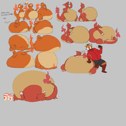 ambiguous_gender anthro belly belly_expansion beverage big_belly biped bipedal_feral burger demanding expansion eyewear feral fire flaming_tail food fries glasses hand_on_belly huge_belly hyper hyper_belly morbidly_obese morbidly_obese_ambiguous morbidly_obese_feral obese obese_ambiguous obese_feral open_mouth overweight overweight_ambiguous overweight_feral requesting round_glasses soda solo stuffing tail weight_gain yawn saphiros nintendo pokemon pokemon_trainer charmander charmeleon generation_1_pokemon pokemon_(species) 1:1 absurd_res hi_res