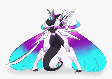 anthro armor big_breasts big_tail black_sclera blue_eyes blue_hair bodysuit breasts claws clothing female gradient_hair hair huge_breasts huge_tail katana melee_weapon pose purple_body purple_hair skinsuit solo sword tail thick_thighs tight_clothing toe_claws unconvincing_armor weapon white_bodysuit white_clothing white_skinsuit wide_hips rezflux mythology regalia_(averyshadydolphin) dragon mythological_creature mythological_scalie scalie 2016 colored digital_drawing_(artwork) digital_media_(artwork) shaded unavailable_at_source