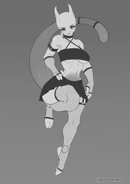 alternative_fashion andromorph anthro belt big_breasts black_clothing black_makeup black_shirt black_top black_topwear breasts choker clothing early_pregnancy female fishnet_clothing fishnet_gloves fishnet_handwear fishnet_stockings gloves goth gothic_lolita handwear huge_thighs intersex j-fashion jewelry lolita_(fashion) makeup necklace shirt solo thick_thighs topwear buransan nintendo pokemon generation_1_pokemon legendary_pokemon mewtwo pokemon_(species) absurd_res hi_res