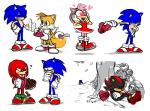 anthro blush candy chocolate dessert duo female food heart_symbol holidays male motorcycle multiple_partners narrow_hips question_mark simple_background thin_calves thin_legs thin_thighs vehicle thewill sega sonic_the_hedgehog_(series) valentine's_day amy_rose knuckles_the_echidna miles_prower shadow_the_hedgehog sonic_the_hedgehog avian bird blue_flicky canid canine echidna eulipotyphlan flicky fox hedgehog mammal monotreme digital_media_(artwork)