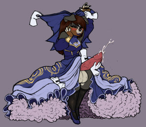 anthro ball_gown balls big_balls big_penis blush bottomwear clothed clothing clothing_lift disembodied_hand dress ejaculation femboy footwear genitals group handjob high_heels male masturbation penile penis restrained_arms ribbons sex sexual_assault shoes skirt skirt_lift tugging_clothing undressing thetunafish dave_(swissy) bernese_mountain_dog canid canine canis domestic_dog mammal molosser mountain_dog swiss_mountain_dog absurd_res hi_res