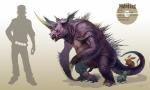 feral group realistic species_sheet standing text arvalis nintendo pokemon generation_1_pokemon nidoking nidoran nidoran♀ nidoran♂ pikachu pokemon_(species) 2012 absurd_res digital_media_(artwork) english_text hi_res model_sheet