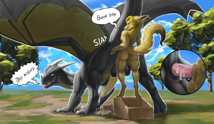 ahegao anal anal_orgasm anal_penetration anthro anthro_on_feral anthro_penetrating anthro_penetrating_feral anus balls bestiality big_butt black_body black_scales bodily_fluids breasts butt cum cum_in_ass cum_inside cum_while_penetrated dominant dominant_anthro dominant_gynomorph dominant_intersex duo ejaculation eye_roll feral feral_penetrated fucked_silly genital_fluids genitals good_boy gynomorph gynomorph/male gynomorph_anthro gynomorph_on_feral gynomorph_penetrating gynomorph_penetrating_male hands-free horn intersex intersex/male intersex_anthro intersex_on_feral intersex_penetrating intersex_penetrating_male larger_feral larger_male larger_penetrated larger_sub looking_pleasured male male_feral male_penetrated membrane_(anatomy) membranous_wings nude orgasm penetration perineum pink_anus raised_tail scales sex size_difference smaller_anthro smaller_gynomorph smaller_intersex spread_legs spreading submissive submissive_feral submissive_male tail white_horn white_nose_horn wings dsw7 mythology cindy_foxtrot revo_(dominikthedrake) canid canine dragon mammal mythological_creature mythological_scalie scalie absurd_res hi_res