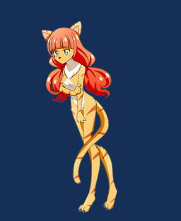 alternate_species anime_eyes claws corruption embarrassed female fur furrification gradient_hair green_eyes hair monsterification orange_hair pupils slit_pupils solo stripes yellow_body yellow_fur aijihi go!_princess_precure go!_princess_pretty_cure pretty_cure sailor_moon_(series) toei_animation amanogawa_kirara cure_twinkle youma_(sailor_moon) animal_humanoid cat_humanoid felid felid_humanoid feline feline_humanoid humanoid mammal mammal_humanoid youma absurd_res alpha_channel hi_res