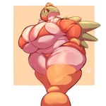 anthro beak big_breasts bikini bikini_bottom bikini_top breasts clothing female huge_breasts huge_thighs solo swimwear thick_thighs two-piece_swimsuit white_body yellow_eyes lightmizano nintendo pokemon generation_6_pokemon hawlucha pokemon_(species) 1:1 hi_res