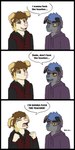 3_panel_comic annoyed anthro black_border black_text blue_hair blue_nose blue_tongue border brown_body brown_fur brown_hair button_ears cheek_tuft clothed clothing dialogue duo ear_piercing ear_ring ears_down eye_bags eye_contact eyebrows facial_tuft fist floppy_ears fur grey_body grey_fur grey_sclera hair hoodie humor looking_at_another open_mouth piercing pink_nose pink_tongue pivoted_ears profanity purple_clothing purple_hoodie purple_topwear raised_eyebrow ring_piercing simple_background snout stubble suggestive_dialogue text tongue topwear tuft white_background white_body white_fur yellow_body yellow_fur yellow_sclera sebdoggo blue_(sebdoggo) bird_dog canid canine canis chow_chow domestic_dog golden_retriever hunting_dog mammal mixed_breed retriever spitz 2015 aliasing comic digital_drawing_(artwork) digital_media_(artwork) english_text flat_colors hi_res microsoft_paint_(artwork) trans_(lore) trans_man_(lore)