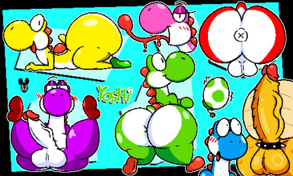 accessory anthro anus ass_up balls bedroom_eyes big_balls big_butt big_penis blue_body blue_nose blue_scales blush blush_lines bodily_fluids butt clothing cock_ring egg erection eyebrows footwear genitals green_body green_clothing green_footwear green_nose green_scales green_shoes green_tail group half-closed_eyes happy huge_penis humanoid_genitalia humanoid_penis jewelry legs_up looking_at_another looking_at_genitalia looking_at_penis looking_at_viewer male male/male multicolored_body multicolored_scales narrowed_eyes orange_body orange_scales penis penis_accessory penis_jewelry pink_body pink_nose pink_scales purple_body purple_nose purple_scales raised_eyebrow rear_view red_body red_clothing red_footwear red_scales red_shoes red_tail saliva scales seductive shoes side_view simple_background sitting smile spiked_cock_ring spikes standing surprised tail tan_body tan_scales text thick_thighs three-quarter_view tongue tongue_out two_tone_body two_tone_scales two_tone_tail vein veiny_penis walking white_body white_scales white_tail x_anus yellow_body yellow_nose yellow_scales yellow_tail yoshi_egg luanctoons mario_bros nintendo bowser yoshi_(character) blue_yoshi dinosaur green_yoshi koopa pink_yoshi prehistoric_species purple_yoshi red_yoshi reptile scalie yellow_yoshi yoshi 2025 absurd_res digital_media_(artwork) hi_res signature