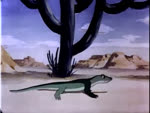 1940 20th_century 2d_animation 4:3 ancient_art animated anthro anthrofied bad_metadata breasts butt cactus censor_bar censored clothing cross_country_detours dancing desert detailed_background female feral feral_to_anthro frame_by_frame johnny_johnsen lizard long_playtime looking_at_viewer looney_tunes merrie_melodies morphing music non-mammal_breasts official_art plant reptile rita_skopt rotoscoping scalie skinsuit solo sound striptease tex_avery tight_clothing traditional_media_(artwork) transformation undressing voice_acted warner_brothers webm