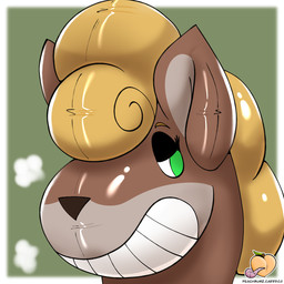 anthro bedroom_eyes brown_body female glistening hair inflatable long_hair looking_back narrowed_eyes permanent_smile pool_toy seductive smile solo officialpeachbumz animate_inanimate kangaroo living_inflatable macropod mammal marsupial 1:1 2026 headshot_portrait hi_res portrait shaded
