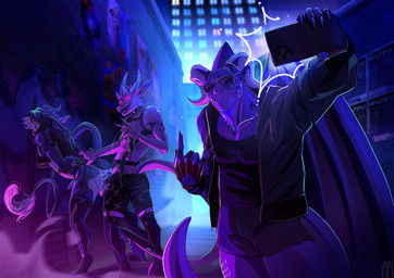 4_eyes alcohol alley alley_sex anal anal_penetration animal_genitalia animal_penis anthro anthro_on_anthro anthro_penetrated anthro_penetrating anthro_penetrating_anthro bedroom_eyes beverage bottle bound canine_genitalia canine_penis clothed clothing container detailed_background devil_horns_(gesture) duo_focus electronics exhibitionism eyewear fangs fingerless_gloves fishnet_clothing genital_slit genitals gesture glistening glistening_eyes gloves graffiti graffiti_on_wall group hand_gesture hands_behind_back hands_tied handwear holding_bottle holding_container holding_object horn jacket long_tail male male/male male_penetrated male_penetrating male_penetrating_male motion_lines multi_eye muscular muscular_anthro muscular_male narrowed_eyes partially_clothed penetration penile penile_penetration penis phone seductive selfie sex street sunglasses tail tapering_penis teeth tongue tongue_out topwear trio v_sign wings reeck mythology freyr_fossegrim gaylord rihkter canid canid_demon canine demon dragon hellhound mammal mythological_canine mythological_creature mythological_scalie royal_vernid scalie vernid 2025 digital_media_(artwork) hi_res