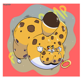 air_inflation anthro border countershading female inflation leopard_spots solo spots white_border wind_ring puppypuffs kirby_(series) kirby_and_the_forgotten_land nintendo clawroline felid leopard mammal pantherine absurd_res hi_res