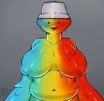 anthro areola beady_eyes big_breasts big_nipples blue_body blue_fur blue_skin breasts candy clothed clothing dessert female food fur glistening glistening_body hat hat_only headgear headgear_only headwear headwear_only ice_cream inverted_nipples love_handles melting melting_ice_cream mostly_nude mouthless multicolored_body multicolored_fur multicolored_skin navel nipples nude overweight overweight_anthro overweight_female puffy_areola puffy_nipples rainbow_body red_body red_fur red_nose red_skin slightly_chubby slightly_chubby_anthro slightly_chubby_female solo topless topless_anthro topless_female varenisdaddy bear_(game) roblox bear food_creature goo_creature ice_cream_creature ice_cream_humanoid living_candy mammal ursine