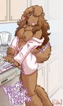 anthro appliance bathrobe blender_(machine) bodily_fluids breasts brown_body brown_fur brown_hair clothing dishwasher female floppy_ears fur genital_fluids hair kitchen kitchen_appliance looking_pleasured masturbation pubes robe saliva solo standing tail tail_motion tailwag tongue tongue_out vaginal vaginal_fluids vaginal_masturbation vibrating cdan2022 bird_dog canid canine canis cocker_spaniel domestic_dog hunting_dog mammal spaniel hi_res