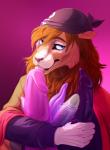 ambiguous_gender anthro dildo femboy looking_at_viewer pirate sex_toy solo zond-er felid lion mammal pantherine hi_res