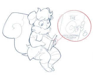 3_toes ambiguous_gender anthro book cutaway eyebrow_through_hair eyebrows feet floppy_ears hair hip_tuft holding_book holding_object mane reading reading_book sitting solo striped_legs tail tail_tuft text toes translucent translucent_hair tuft cathodegaytube nintendo pokemon the_c_programming_language_(book) menthe_"mint"_julep chimera_cat generation_6_pokemon meowstic pokemon_(species) 2025 english_text sketch intersex_(lore) trans_(lore) trans_woman_(lore)