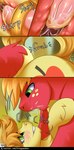 anal anus cutie_mark duo feral male male/male oral rimming sex tongue fkk friendship_is_magic hasbro my_little_pony big_macintosh_(mlp) braeburn_(mlp) earth_pony equid equine horse mammal pony absurd_res comic hi_res cousins_(lore) incest_(lore)