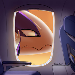 aircraft airplane ambiguous_gender brochure feral first_person_view flying head_crest jet macro seat size_difference sky skyscape vehicle white_feather window tsitra360 nintendo pokemon avian generation_2_pokemon legendary_pokemon lugia pokemon_(species) 1:1 hi_res signature