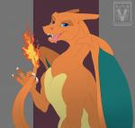 ambiguous_gender feral fire membrane_(anatomy) membranous_wings open_mouth simple_background smile solo suggestive tail tail_grab teeth text tongue wings minerea european_mythology mythology nintendo pokemon charizard dragon generation_1_pokemon mythological_creature mythological_scalie pokemon_(species) scalie western_dragon digital_drawing_(artwork) digital_media_(artwork)