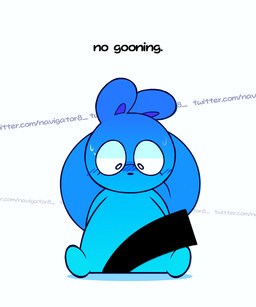 anthro black_eyes black_nose black_text blue_blush blue_body blue_ears blue_fur blue_inner_ear blue_tail blush blush_lines bodily_fluids breathing censor_bar eyewear featureless_feet feet fur glasses grey_text looking_down male male_anthro pupils round_glasses round_nose shadow simple_background sitting solo sweat tail text wearing_glasses white_background white_pupils white_sclera navigator8 twitter navi_(navigator8) mammal rodent sciurid tree_squirrel 2025 2d_animation 5:6 animated artist_name censored digital_media_(artwork) hi_res high_framerate loop motion_tweening short_playtime url