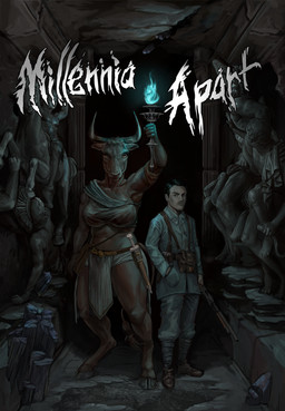 anthro bag big_breasts bottomwear breasts clothing dagger duo facial_hair female gun hooves horn larger_anthro larger_female light loincloth looking_at_viewer male melee_weapon military mustache ranged_weapon roman ruins satchel sculpture shotgun size_difference smaller_human smaller_male soldier statue sword thick_thighs title torch underground uniform warrior weapon winchester_1887 world_war_1 straziart amnesia:_the_bunker european_mythology greek_mythology mythology henri_clement_(amnesia_the_bunker) bovid bovine human mammal minotaur absurd_res digital_media_(artwork) hi_res lighting