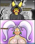 age_difference al_gx anthro assimilation big_breasts bodily_fluids breasts casual_nudity clothed clothing comic dragon dragonite english_text fan_character female flashback fusion generation_1_pokemon generation_6_pokemon goo_creature goo_transformation goodra hi_res hood hypnosis larger_female mature_female mind_control mythological_creature mythological_scalie mythology nintendo opal_(al_gx) pearl_(al_gx) pikachu pokemon pokemon_(species) pokemon_fusion possession purple_body scalie size_difference slightly_chubby slightly_chubby_female story tears text transformation