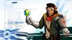 5_fingers accessory anthro backpack bag ball clothing fingers gloves handwear jacket lightsaber logo male melee_weapon scarf solo text topwear weapon jecbrush nintendo star_fox star_wars fan_character haplorhine mammal monkey primate 16:9 2012 digital_drawing_(artwork) digital_media_(artwork) english_text widescreen