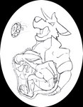 acid_burns anthro anthro_pred anthro_prey bubble digestion digestive_fluids duo female female_prey male male/female male_pred vore chaoshetra magical_pokaan cyote liru_(magical_pokaan) canid canine canis coyote mammal wolf absurd_res alpha_channel hi_res traditional_media_(artwork)