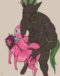 abdominal_bulge abs accessory ahegao anal anal_penetration anthro anthro_on_anthro anthro_penetrated anthro_penetrating anus athletic big_butt big_dom_small_sub big_penis bodily_fluids butt butt_grab butt_squish dominant dripping drooling duo female fucked_silly furgonomics genital_fluids genitals glistening glistening_genitalia glistening_penis green_tongue hair hand_on_butt hooves horn huge_butt huge_penetration jewelry leaking_precum looking_pleasured male membrane_(anatomy) mind_break neck_grab nude penetration penile penile_penetration penis pink_body precum purple_hair raised_tail ring saliva sex size_difference slim squish submissive tail tail_accessory tail_jewelry tail_ring tears thick_thighs tongue tongue_out wide_hipped_anthro wide_hipped_female wide_hips hierro_(artist) kinktober_2024 mythology cera_(ceraferis) villainshima alien dragon equid equine hybrid kobold mammal mythological_creature mythological_scalie scalie absurd_res hi_res