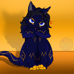 anthro female fur hair looking_at_viewer nude simple_background smile solo tail figon felid mammal pantherine 1:1 absurd_res digital_media_(artwork) hi_res shaded