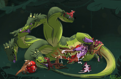 2_penises after_anal after_oral anal anal_penetration animal_genitalia animal_penis anthro anthro_on_feral anthro_penetrated anthro_penetrating anthro_penetrating_feral bestiality bodily_fluids brown_body brown_fur cloacal cloacal_penetration cum cum_covered cum_from_ass cum_in_ass cum_in_mouth cum_inside cum_on_chest cum_on_leg cum_on_self cum_on_tail cumshot ejaculation erection extreme_size_difference eyes_closed fellatio feral feral_penetrated feral_penetrating feral_penetrating_anthro fur gangbang genital_fluids genitals grass green_body group group_sex hemipenes horn larger_feral larger_male leaking_cum lying male male/male male_anthro male_feral male_penetrated male_penetrating male_penetrating_male messy multi_genitalia multi_head multi_penis nude nude_anthro nude_male on_back on_side open_mouth open_smile oral outside penetration penile penile_penetration penis penis_in_ass penis_in_mouth pink_penis plant purple_penis red_body red_fur red_penis rimming sex sitting size_difference smaller_anthro smaller_male smile spread_legs spreading standing tail tan_body tan_fur tongue tongue_out meldritchhorror european_mythology greek_mythology mythology dragon hydra kobold mythological_creature mythological_scalie scalie 2017