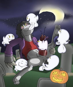 2_penises all_the_way_through anal animal_genitalia animal_penis anthro anus ball_lick balls bodily_fluids canine_genitalia canine_penis cemetery diphallism female floating food fruit genital_fluids genitals group holidays hypnosis jack-o'-lantern licking male male/male mind_control mismatched_threading moon multi_genitalia multi_penis oral penetration penile penile_penetration penis plant possession precum pumpkin sex threaded_by_penis tombstone tongue tongue_out vaginal vaginal_penetration vaginal_threading vertical_diphallism vulva mikey6193 halloween mario_bros nintendo mikey_(mikey6193) boo_(mario) ghost spirit unknown_species hi_res