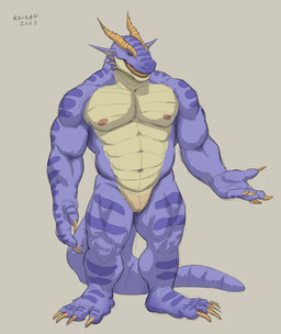 Rating: s
ID: 5749451
Date: 2025-08-01 15:45:19 -0400
Status: active
Score: 11
2023 absurd_res aduran anthro biped black_sclera blue_body blue_tail cheek_frill colored_sketch contiguous_snout dated dragon featureless_crotch front_view full-length_portrait grin hi_res horn male musclegut muscular muscular_anthro muscular_male mythological_creature mythological_scalie mythology narrowed_eyes navel nipples nude pecs portrait red_nipples scalie signature simple_background sketch smile solo standing striped_arms striped_legs tail teeth yellow_body yellow_eyes yellow_horn yellow_teeth post #5749451