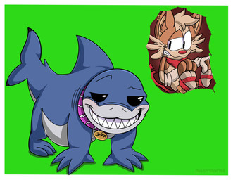 abdominal_bulge anthro belly belly_expansion duo expansion jonah_the_demon_fennec male male/male organs stomach vore shadydaone marvel marvel_rivals jeff_the_land_shark jonah_(bouncykauda) aquatic canid canine fennec_fox fish fox land_shark_(species) mammal shark true_fox absurd_res hi_res