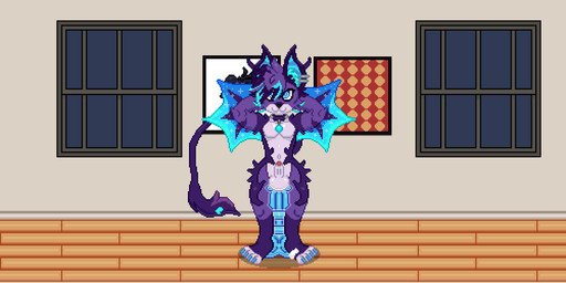 anal anal_penetration anthro balls bodily_fluids butt cum erection genital_fluids genitals hair humanoid_genitalia humanoid_penis male membrane_(anatomy) membranous_wings nude penetration penile penis simple_background smile solo tail wings thunkytank natt_the_bat bat mammal 2:1 2d_animation animated