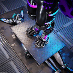 animal_genitalia animal_penis anthro anthro_on_anthro armored_boots arms_tied ball_crush ball_squeeze balls bdsm biped black_body black_boots black_clothing black_footwear black_fur black_shoes blue_body blue_fur blue_penis bodily_fluids bondage boot_on_balls boots bottomwear bound canine_genitalia canine_penis claws clothed clothing cock_and_ball_torture cockbox crush cuff_(restraint) cum cum_dripping_from_penis cum_on_penis depth_of_field dominant duo erection feet flat_balls foot_crush foot_fetish foot_on_balls foot_play footwear fur genital_fluids genital_torture genitals grey_body grey_fur hair hindpaw inside jacket knot leather leather_boots leather_bottomwear leather_clothing leather_footwear leather_jacket leather_pants leather_topwear legs_tied legwear male male/male metal_cuffs moan multicolored_body nude on_ground open_mouth orgasm pain pants paws penis reflection restraints science_fiction sex shoes shoes_on slim slim_anthro slim_male slim_sub smile standing standing_on_balls submissive submissive_male tail text topwear torture trampling white_body white_fur dragonplayer dragonplayer_(character) canid canine canis fox hybrid jex mammal novabeast rexouium 1:1 3d_(artwork) absurd_res blender_(artwork) blender_cycles_(artwork) digital_media_(artwork) english_text hi_res