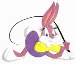 anthro bottomwear clothed clothing female fur looking_at_viewer masochism pain physical_abuse pink_body pink_fur simple_background skirt smile solo spread_legs spreading tail tail_under_skirt whip white_background unknown_artist tiny_toon_adventures warner_brothers babs_bunny lagomorph leporid mammal rabbit sketch