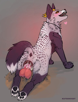 anatomically_correct anatomically_correct_genitalia anatomically_correct_penis anatomically_correct_vulva animal_genitalia animal_penis animal_vulva anthro anus bodily_fluids canine_genitalia canine_penis canine_vulva cum cum_in_vagina cum_inside duo female female_feral female_penetrated feral genital_fluids genitals horn knot knotted_penis looking_at_viewer looking_back male male/female male_penetrating male_penetrating_female orifice_tugging pawpads penetration penile penile_penetration penis sex text vaginal vaginal_penetration vaginal_tugging vulva kutsiihvost lykio canid canine canis fox hybrid mammal succubus wolf 2026 artist_name digital_media_(artwork) hi_res andromorph_(lore)