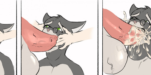 5_fingers ambiguous_gender anthro anthro_penetrated balls big_balls big_bulge big_muscles big_penis black_body black_fur blush bodily_fluids body_hair breath bulge claws clothed clothing comparing comparing_penis crackadaisy cum cum_drip cum_from_mouth cum_from_nose cum_in_mouth cum_in_nose cum_inflation cum_inside cum_overflow detailed_bulge disembodied_hand disembodied_penis drinking drinking_cum dripping duo ejaculation erection excessive_cum excessive_genital_fluids eyebrows eyewear faceless_ambiguous faceless_character faceless_male fangs feet fellatio female finger_in_mouth fingers flaccid forced forced_oral fur genital_fluids genital_outline genitals gesture glasses green_eyes group hair half-erect holding_mouth_open holding_penis huge_balls huge_bulge huge_muscle huge_muscles huge_penis humanoid_genitalia humanoid_penis hyper hyper_genitalia hyper_muscles hyper_penis inflation licking looking_at_viewer looking_up male male/ambiguous male/female male/male male_penetrated male_penetrating male_penetrating_male markings mostly_offscreen_character mouth_hold mouth_play multicolored_body multicolored_fur muscular muscular_anthro muscular_male narrowed_eyes neck_bulge nervous nude open_mouth opening_mouth oral oral_invitation oral_only oral_penetration orgasm panting pecs penetration penile penis penis_lick presenting pubes rough_sex saliva saliva_on_penis saliva_on_tongue saliva_string sex shallow_penetration showing_chest showing_off_muscles simple_background size_difference smile solo solo_focus sweat sweatdrop tears teeth teeth_showing text thick_penis toes tongue too_big topless topless_anthro topless_male trio tuft vein veiny_balls veiny_penis wearing_glasses white_body white_fur white_markings feralclaw lackadaisy mordecai_heller nicodeme_savoy serafine_savoy ambiguous_species domestic_cat felid feline felis mammal tuxedo_cat unknown_species absurd_res colored comic digital_drawing_(artwork) digital_media_(artwork) hi_res sequence shaded signature
