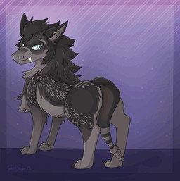 anus black_body black_fur black_pawpads black_scales blue_anus blue_eyes blue_vulva claws fangs feces feces_on_ground feces_pile female female_feral female_pooping feral fur fur_markings genitals gradient_background grey_body grey_fur grey_inner_ear_fluff grey_scales heart_symbol inner_ear_fluff looking_at_viewer looking_back mane markings one_eye_closed pawpads pooping pooping_on_floor raised_tail rattle_(anatomy) scales scatplay simple_background smile solo star tail tail_motion teeth text toe_claws tuft vulva wink winking_at_viewer dazzledrag0n fallout microsoft canid canine canis coyote hybrid mammal night_stalker_(fallout) pit_viper rattlesnake reptile scalie snake viper 2025 2d_animation animated artist_name dated digital_drawing_(artwork) digital_media_(artwork) signature