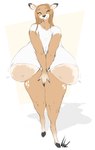 anthro areola big_breasts bottomless bottomless_anthro bottomless_female breasts brown_body brown_fur brown_hair buckteeth clothed clothing female fur hair hooves huge_breasts hyper hyper_breasts long_hair markings nipples sagging_breasts shirt simple_background smile spots spotted_body spotted_fur spotted_markings t-shirt tan_areola tan_nipples teeth thick_thighs topwear under_boob wardrobe_malfunction white_background wide_eyed wide_hips dullvivid fiona_fawnbags_(dullvivid) deer mammal new_world_deer white-tailed_deer absurd_res hi_res