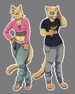 animal_print anthro belt blue_eyes bottomwear breasts carabiner claws cleavage clothed clothing crop_top denim denim_bottomwear denim_clothing ear_piercing ear_ring eyelashes eyewear fangs feet female finger_claws fur gem glasses hindpaw hoop_ear_ring inner_ear_fluff jeans jewelry leopard_print necklace pants paws pearl_(gem) pearl_necklace piercing red_claws ring_piercing shirt snout solo standing t-shirt tail teeth toe_claws topwear tuft whiskers y2k_(fashion) yellow_body yellow_fur hellhound5 hasbro littlest_pet_shop littlest_pet_shop:_popular nintendo the_legend_of_zelda brooklyn_hayes lps_339 american_shorthair domestic_cat felid feline felis mammal