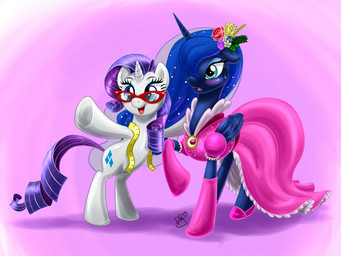 2013 blue_eyes blue_fur blush cutie_mark dress duo elbow_gloves equine eyeshadow eyewear female feral flower friendship_is_magic fur glasses gloves hair horn horse makeup my_little_pony pia-sama pony princess_luna_(mlp) purple_hair rarity_(mlp) sparkles sweat tape_measure unicorn white_fur winged_unicorn wings
Rating: Safe
Score: 10
User: 2DUK
Date: August 12, 2013