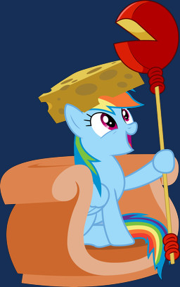 absurd_res alpha_channel blue_fur cheese dasprid equine female friendship_is_magic fur hair hat hi_res mammal multi-colored_hair my_little_pony open_mouth pegasus purple_eyes rainbow_dash_(mlp) rainbow_hair sitting smile solo throne tongue wings
Rating: Safe
Score: 8
User: Jatix
Date: April 08, 2014