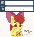 2012 amber_eyes apple_bloom_(mlp) applejack_(mlp) appletini blonde_hair bow dialog duo english_text equine female feral freckles friendship_is_magic fur hair horse my_little_pony orange_fur plain_background pony raikoh-illust red_hair size_difference smile text tumblr white_background yellow_fur
Rating: Safe
Score: 1
User: lemongrab
Date: July 03, 2013