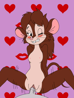 anthro anthro_on_anthro anthro_penetrated anthro_penetrating anthro_penetrating_anthro blush breasts brown_body erection female female_anthro female_focus female_penetrated freckles fur genitals hair male male/female male_anthro male_penetrating male_penetrating_female nipples nude penetration penile penis sex solo_focus tail vaginal vaginal_penetration vulva young young_anthro young_female dallastmouseboy an_american_tail don_bluth tanya_mousekewitz house_mouse mammal mouse murid murine rodent 3:4 absurd_res hi_res