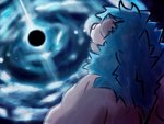 anthro back_muscles black_hole cosmic_background facial_hair landscape lights macro male mane muscular solo star terra_macro chase_shinien felid lion mammal pantherine 4:3 hi_res