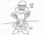 3_fingers 3_toes 5_fingers age_difference anthro anthro_penetrated bald belly big_mouth_(anatomy) biped black_text bracelet cheek_tuft chest_tuft clenched_teeth dark_nose dialogue duo elderly elderly_human elderly_male eyebrows eyewear eyewear_only facial_tuft feet female female_on_human female_penetrated fingers from_front_position frown fur fur_tuft glasses glasses_only grabbing_both_legs happy human_on_anthro human_penetrating human_penetrating_anthro human_penetrating_female humanoid_hands insult interspecies jewelry kerchief legs_up looking_at_another looking_at_partner looking_down looking_down_at_another looking_down_at_partner looking_pleasured lying male male/female male_on_anthro male_penetrating male_penetrating_anthro male_penetrating_female mature_human mature_male navel nipples nude nude_anthro nude_female nude_human nude_male obscured_penetration older_human older_male on_back open_mouth open_smile overweight overweight_human overweight_male penetration pointy_ears prick_ears round_glasses sex smile spread_legs spreading standing standing_sex table_lotus_position talking_to_another talking_to_partner teeth text toes tuft vaginal vaginal_penetration wearing_glasses younger_anthro younger_female younger_penetrated anonymous_artist cartoon_network courage_the_cowardly_dog ditsy_dog_(b_ninja) eustace_bagge canid canine canis domestic_dog human mammal 2024 animated black_and_white digital_media_(artwork) english_text monochrome