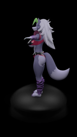 anthro areola areola_slip big_breasts big_butt black_background breasts butt clothing female female_anthro hair long_hair simple_background solo t-pose thick_thighs under_boob delightedrabbit five_nights_at_freddy's five_nights_at_freddy's:_security_breach scottgames steel_wool_studios roxanne_wolf 2026 3d_(artwork) 9:16 animated blender_(artwork) digital_media_(artwork) hi_res no_sound short_playtime turntable_(animation) video